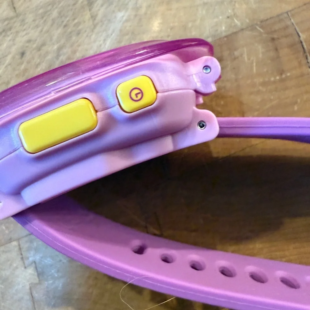 Peppa Pig Purple Pink Kids Character Learning Watch VTECH with Sound